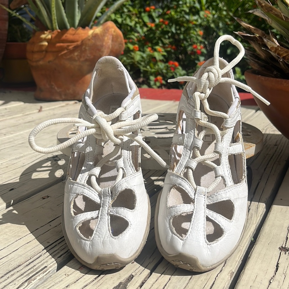 Diesel lace up sneaker flats